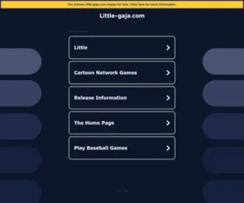 Little-Gaja.com(Little Gaja) Screenshot
