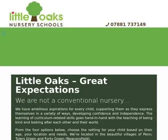 Little-Oaks.org(Childcare in Penn) Screenshot