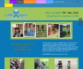 Littleangelsva.com(Preschool & Daycare) Screenshot