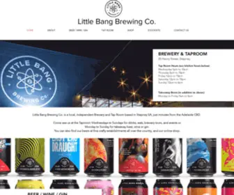 Littlebang.com.au(Little Bang Brewing Co) Screenshot