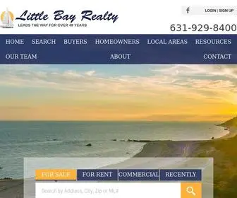 Littlebayrealty.com(Real Estate in Wading River) Screenshot