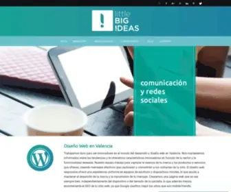 Littlebigideas.es(Luzán) Screenshot