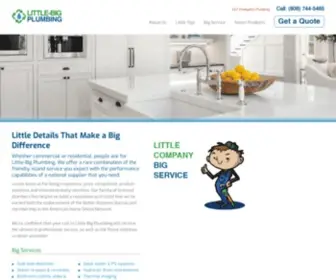 Littlebigplumbing.com(Littlebigplumbing) Screenshot