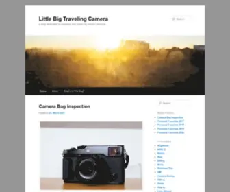 Littlebigtravelingcamera.com(Little Big Traveling Camera) Screenshot