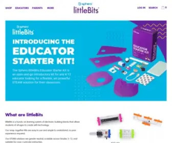 Littlebits.cc(STEM Kits & Robotics for Kids) Screenshot