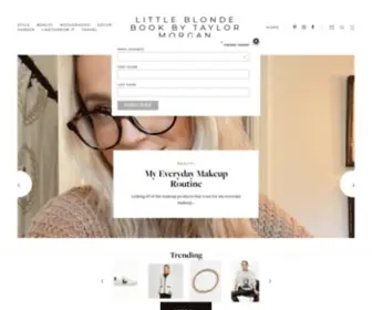 Littleblondebook.com(A Fashion and Beauty blog by Taylor Cassidy) Screenshot