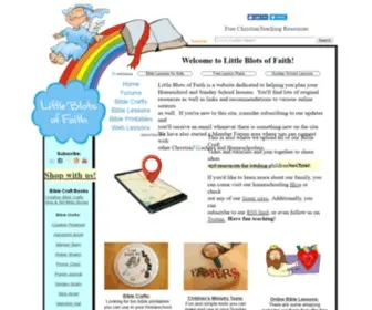 Littleblots.com(Bible Lessons for Kids) Screenshot