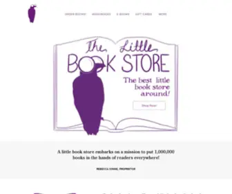 LittlebookStoreclayton.com(The Little Book Store) Screenshot