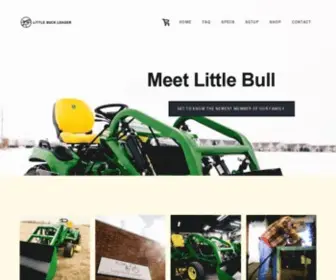 Littlebuckloader.com(Front End Loader Attachments for John Deere) Screenshot