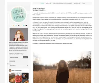 Littlebylittleblog.com(Little By Little blog) Screenshot