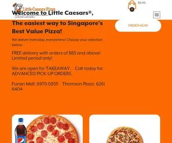 Littlecaesarsdelivery.sg(Little Caesars® Delivery Singapore) Screenshot