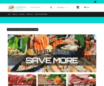 Littlecaymangrocery.com(Your online grocery shopping store and delivery for Grand Cayman) Screenshot