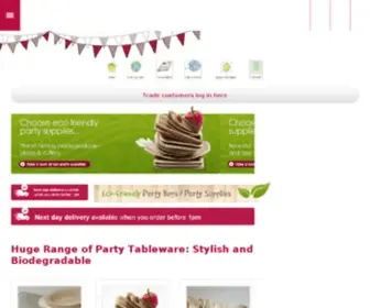 Littlecherry.co.uk(Eco Friendly Party Supplies UK) Screenshot