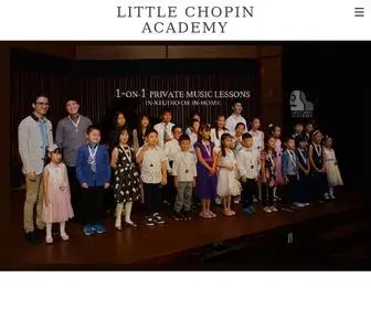 Littlechopin.ca(LITTLE CHOPIN ACADEMY) Screenshot