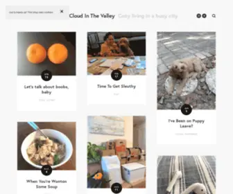 Littlecloudinthevalley.com(A Cozy Lifestyle Blog) Screenshot