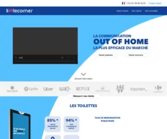 Littlecorner.fr(Leader DOOH de l’affichage digital aux toilettes) Screenshot
