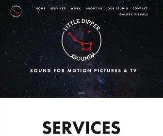 Littledippersound.com(LITTLE DIPPER SOUND) Screenshot