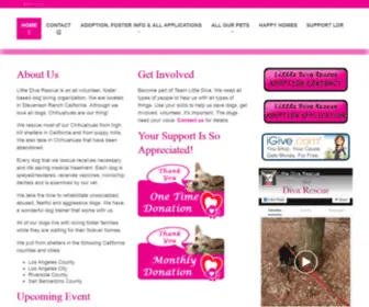 Littledivarescue.org(LDR) Screenshot