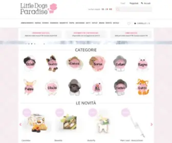 Littledogsparadise.com(Little Dogs Paradise) Screenshot