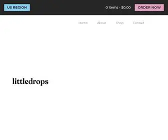 Littledropscbd.com(The original CBD gummy) Screenshot