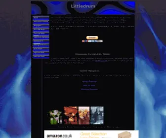 Littledrum.co.uk(Phil Little Music) Screenshot