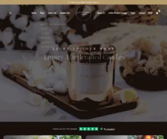 Littleflickers.com(Luxury Scented Soy Wax Candles) Screenshot