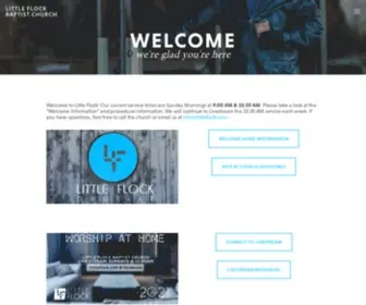 Littleflock.com(Little Flock Baptist Church) Screenshot
