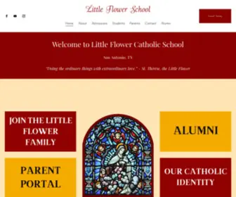 Littleflowercatholicschool.org(Little Flower Catholic School) Screenshot