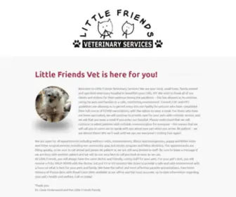 Littlefriendsvet.com(Little Friends Veterinary Services) Screenshot