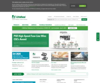Littlefuse.com(Littelfuse) Screenshot