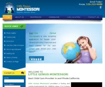 Littlegeniusmontessorilc.com(Littlegeniusmontessorilc) Screenshot