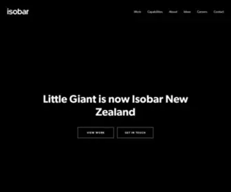 Littlegiant.co.nz(Digital Agency Auckland) Screenshot