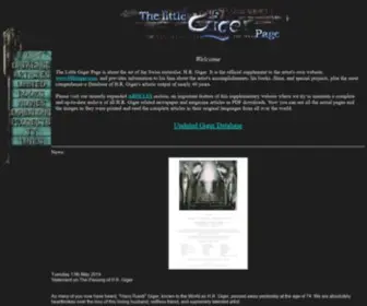 Littlegiger.com(The little H.R) Screenshot