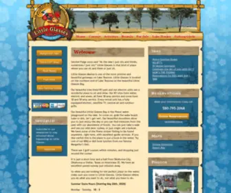 Littleglasses.com(Lake Texoma Resort & Marina) Screenshot