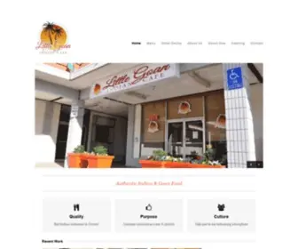 Littlegoancafe.com(Little Goan Indian Cafe) Screenshot