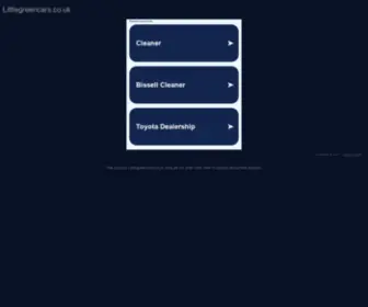 Littlegreencars.co.uk(Littlegreencars) Screenshot