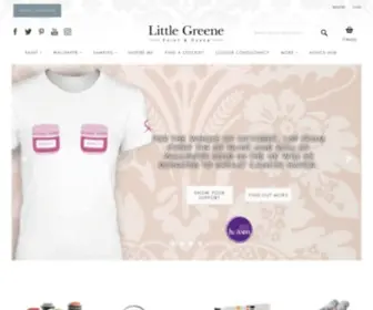 Littlegreene.com(Little Greene) Screenshot