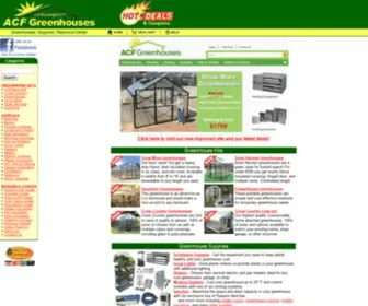 Littlegreenhouse.com(Greenhouses & greenhouse kit supply experts. Supplies include) Screenshot