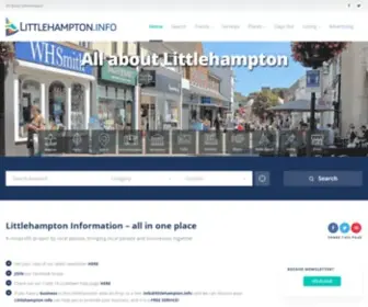 Littlehampton.info(The website for everything about Littlehampton and the surrounding villages) Screenshot