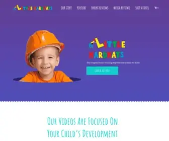 Littlehardhats.com(Big Machine Videos For Kids) Screenshot