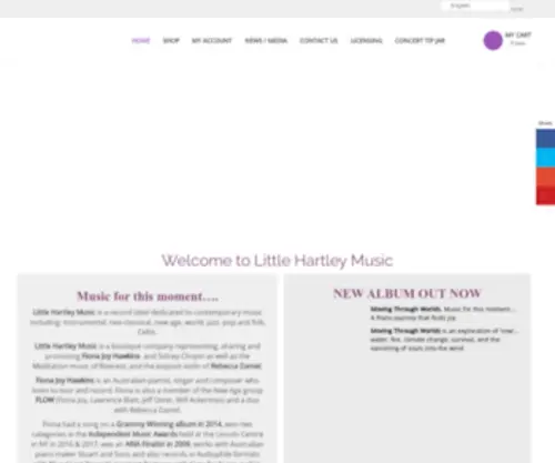 Littlehartleymusic.com.au(Little Hartley Music) Screenshot