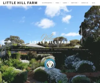 Littlehillfarm.com.au(Accommodation) Screenshot