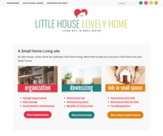 Littlehouselovelyhome.com(Little House) Screenshot