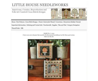 Littlehouseneedleworks.com(Little House Needleworks none) Screenshot