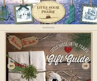 Littlehouseontheprairie.com(The official website of Little House on the Prairie®) Screenshot