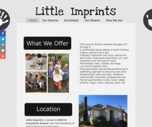 Littleimprintspdx.com(Littleimprintspdx) Screenshot