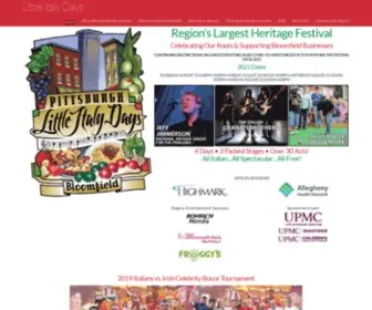 Littleitalydays.com(Little Italy Days) Screenshot