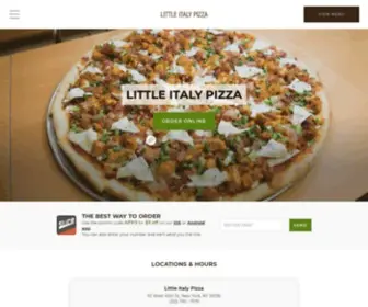 Littleitalypizzaon45TH.com(Little Italy Pizza) Screenshot