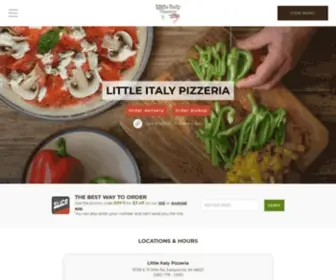 Littleitalypizzeriamenu.com(Little Italy Pizza) Screenshot