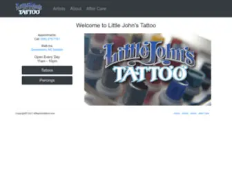 Littlejohnstattoo.com(Little John's Tattoo) Screenshot